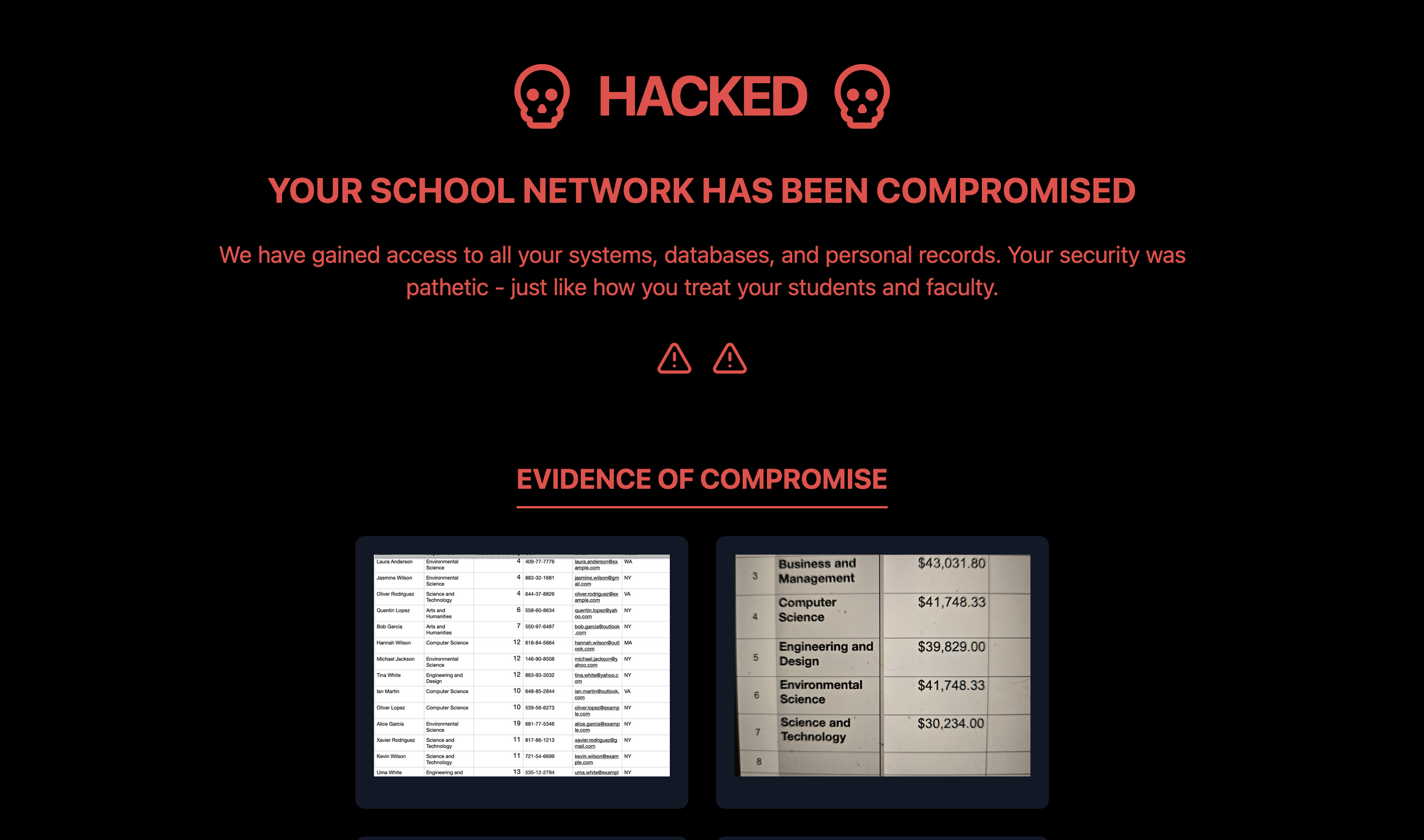 CTF Digital Fallout - Featured Screenshot
